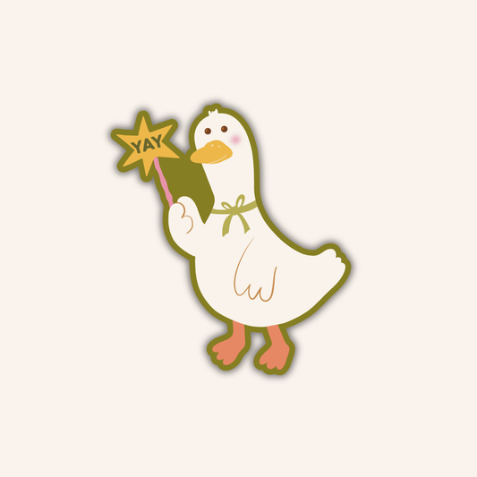 Goose Yay Sticker
