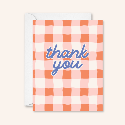 Thank You Greeting Card