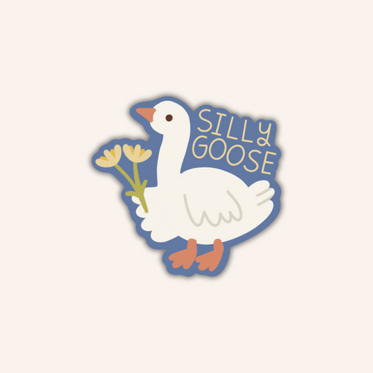 Silly Goose Sticker