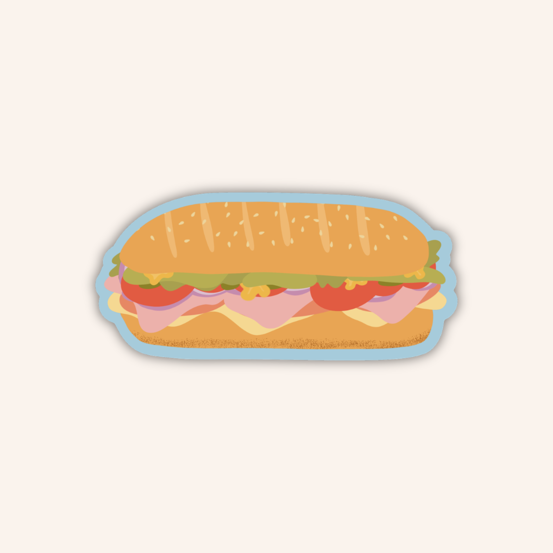 Hoagie Sticker