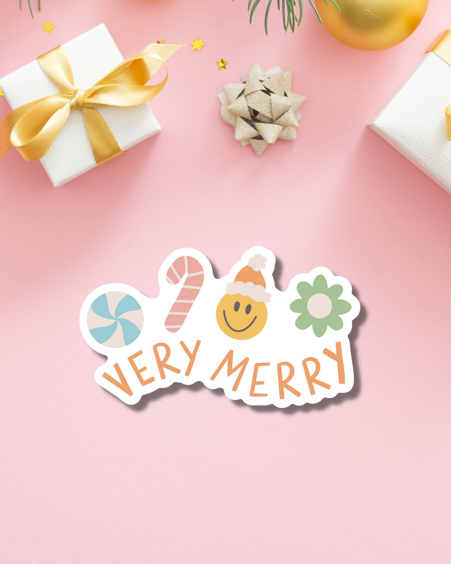 Very Merry Sticker