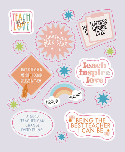 IMPERFECT Teacher Sticker Book