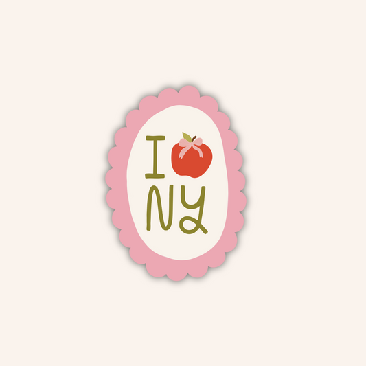 I Love New York Sticker