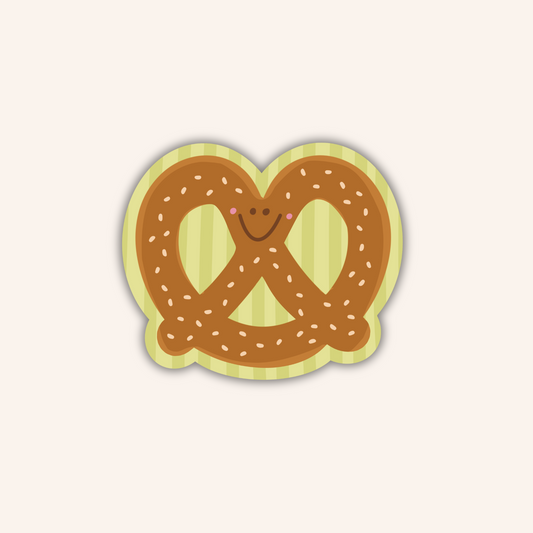 Pretzel Sticker