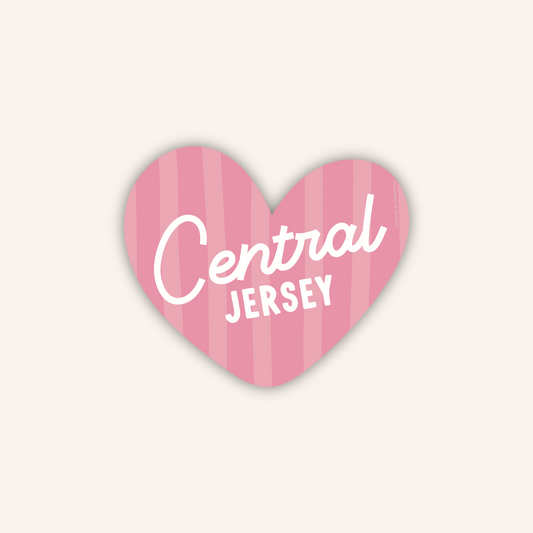 Central Jersey Sticker