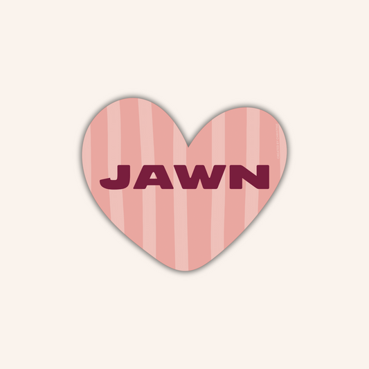 Jawn Philly Sticker