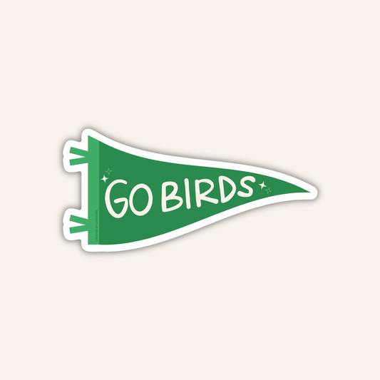 Go Birds Sticker