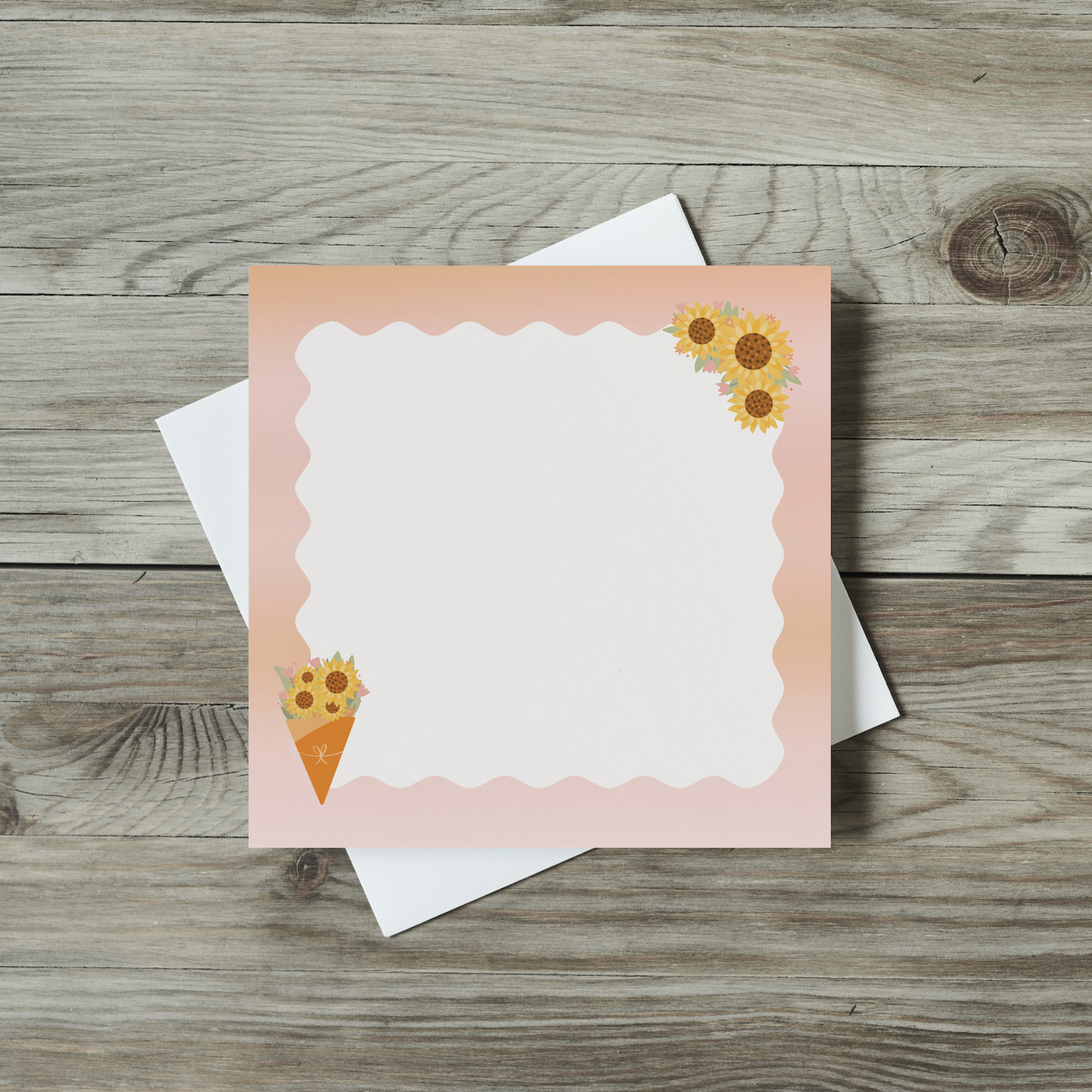 Sunflower Festival Sticky Notes