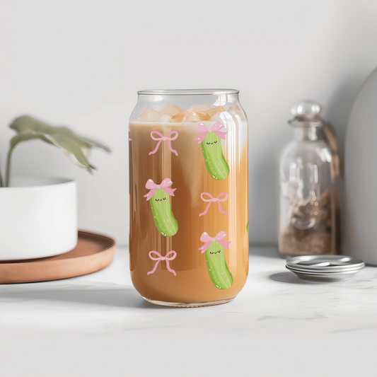Pickle Glass Cup
