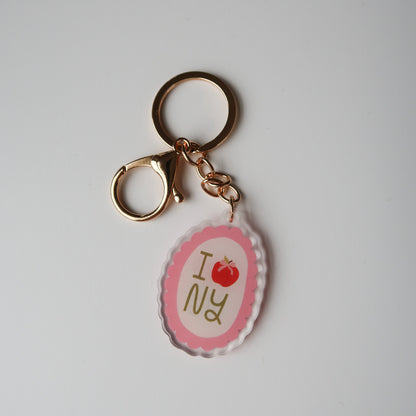 I Love New York Keychain