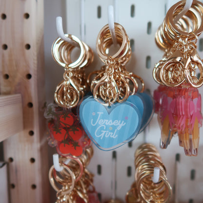 Jersey Girl Keychain