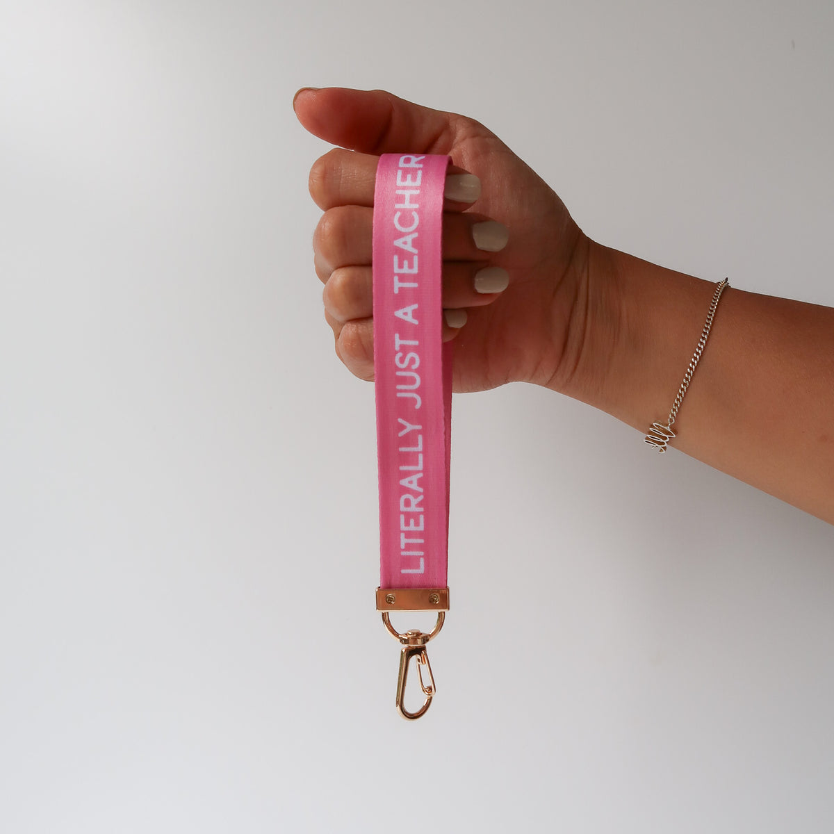 Just A Teacher Lanyard