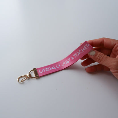 Just A Teacher Lanyard