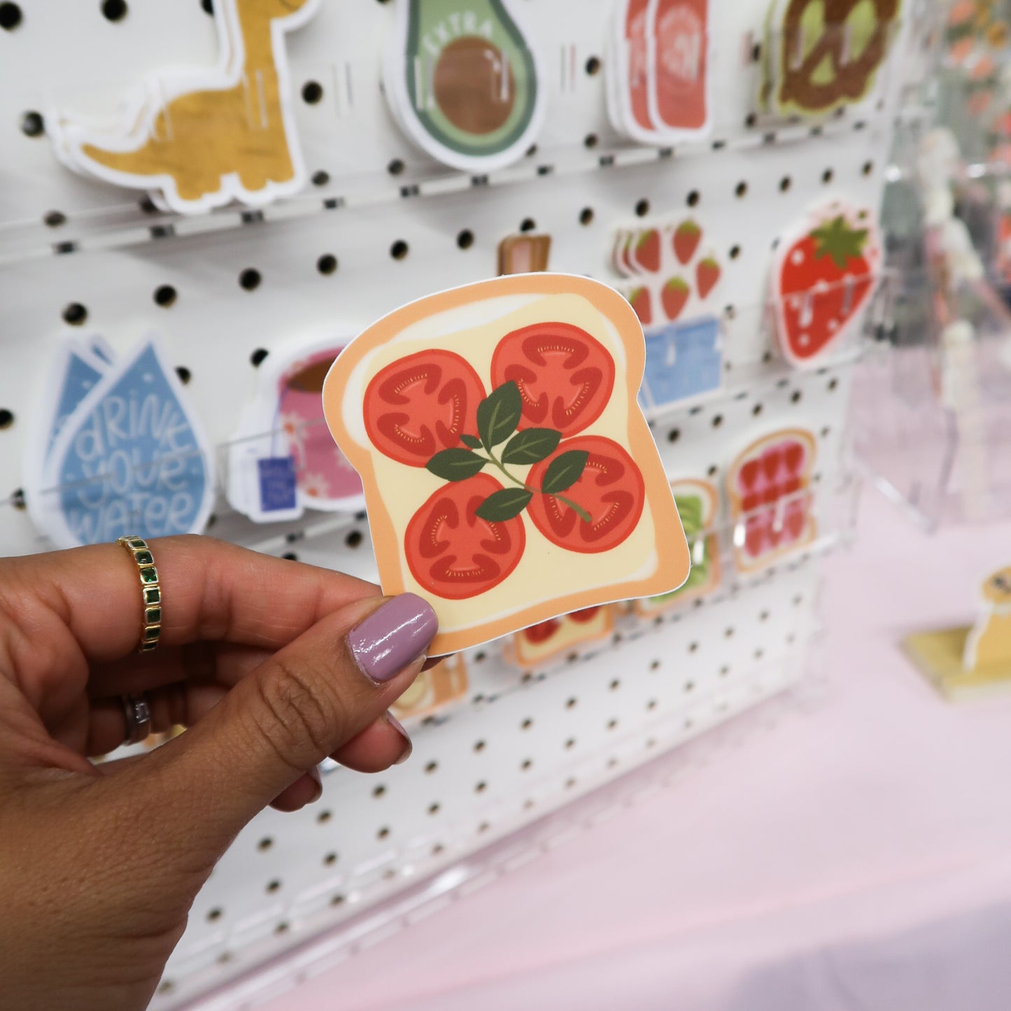 Tomato Toast Sticker