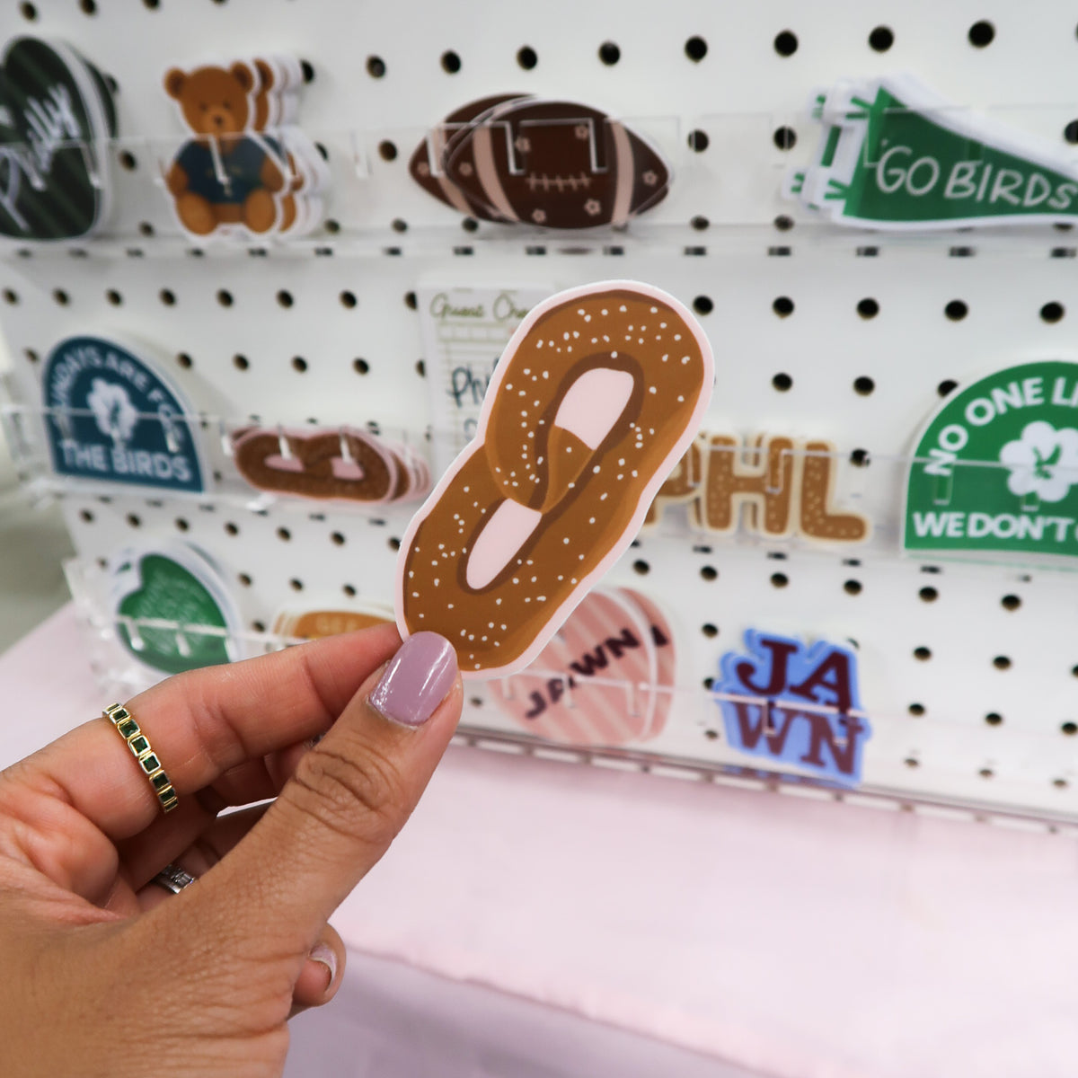 Philly Pretzel Sticker