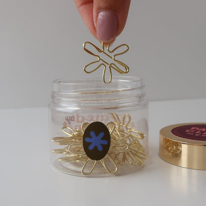Daisy Flower Paper Clips