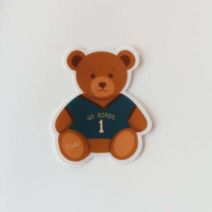 Go Birds Teddy Sticker