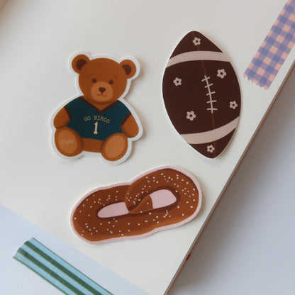 Go Birds Teddy Sticker