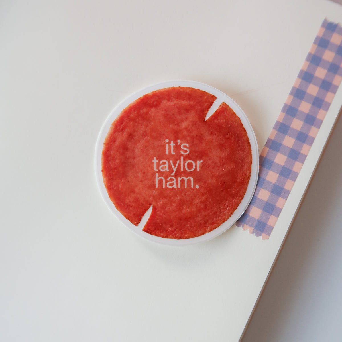 Taylor Ham Sticker