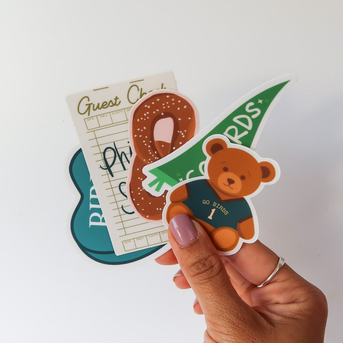 Philly Pretzel Sticker