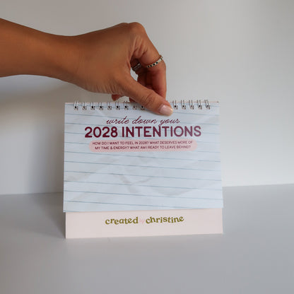 2027 Desk Flip Calendar