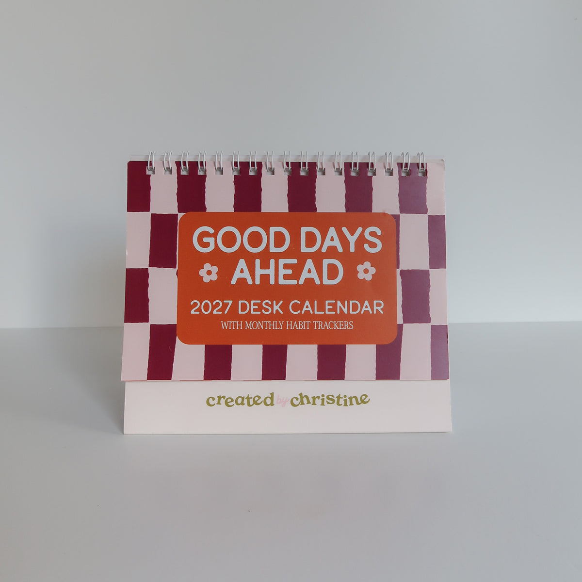 2027 Desk Flip Calendar