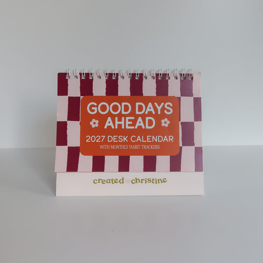 2027 Desk Flip Calendar