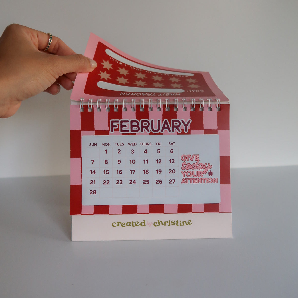 2027 Desk Flip Calendar