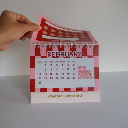 2027 Desk Flip Calendar