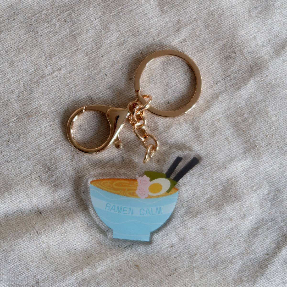 Ramen Calm Keychain
