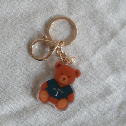 Go Birds Teddy Keychain