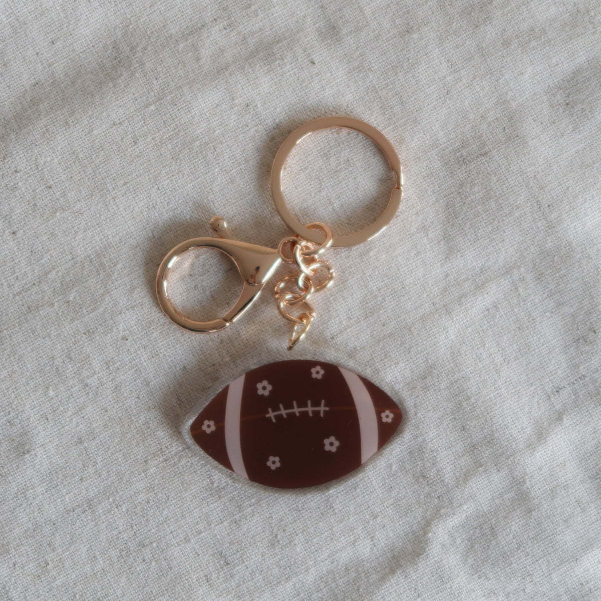 Football Keychain