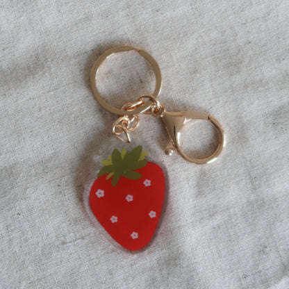 Strawberry Keychain (New!)