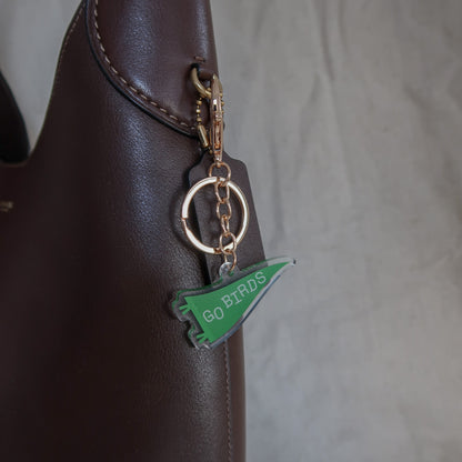 Birds Pennant Keychain