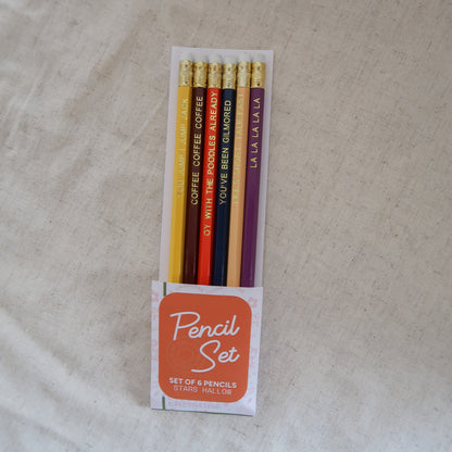 Stars Hallow Pencil Set