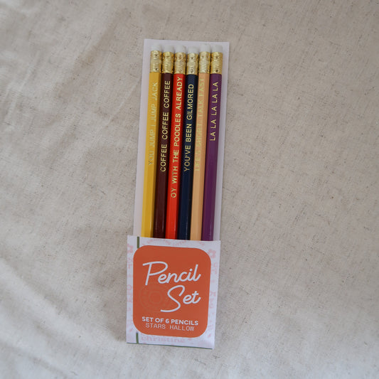 Stars Hallow Pencil Set
