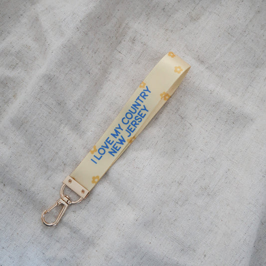 My Country New Jersey Lanyard