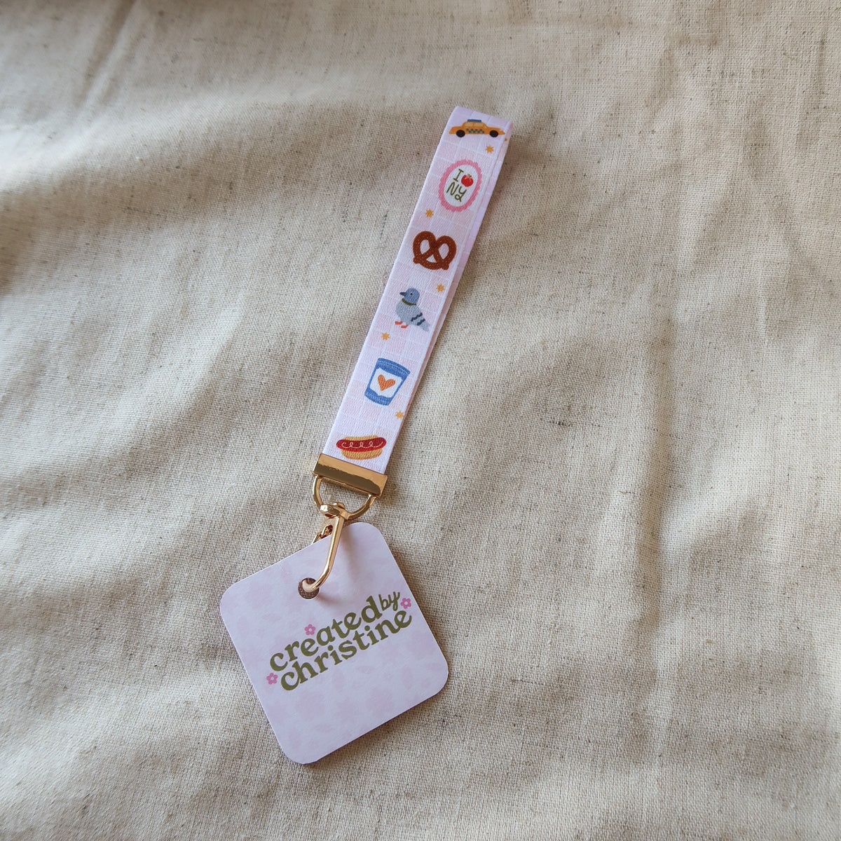 Next Stop New York Lanyard