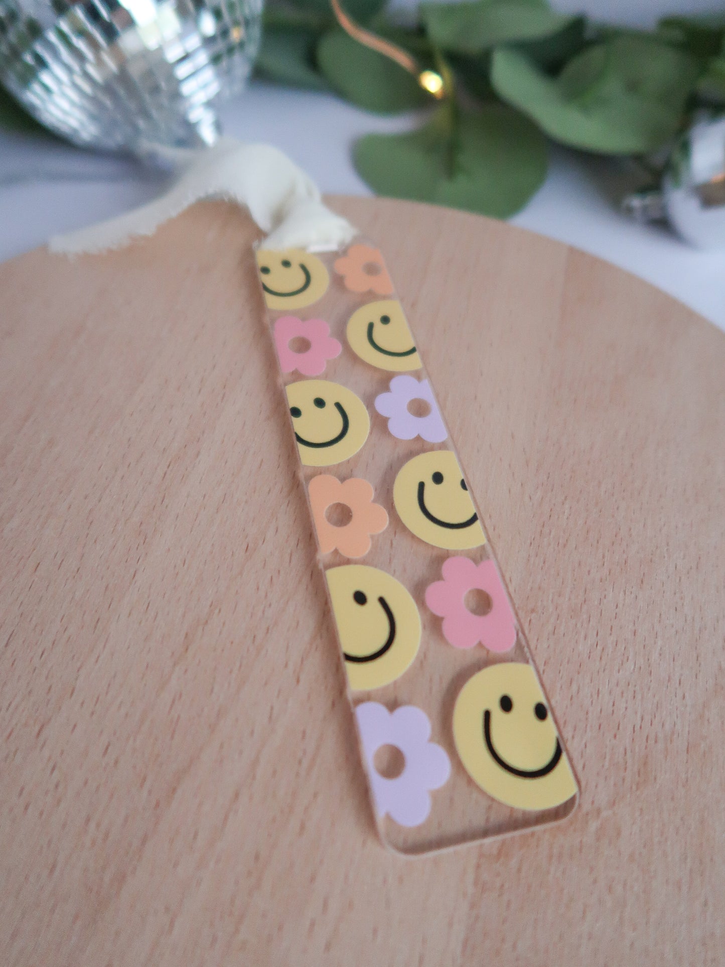 Happy Smiles Acrylic Bookmark
