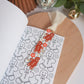 Gingerbread Acrylic Bookmark