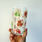 Christmas Cookies Glass Cup