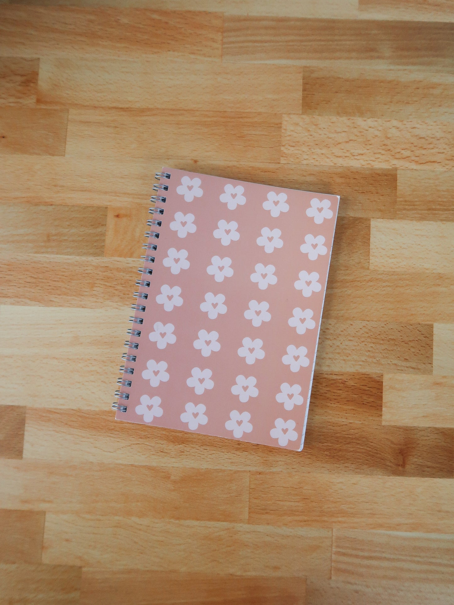 Flower Hearts Notebook