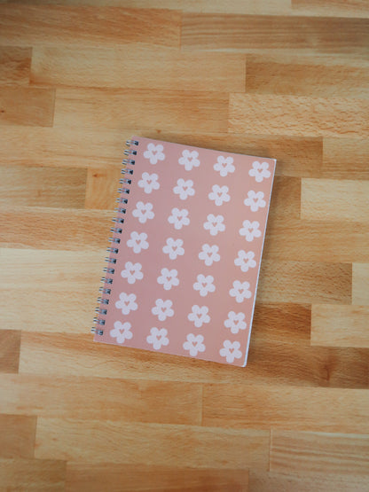 Flower Hearts Notebook