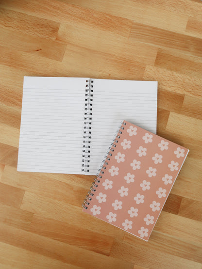 Flower Hearts Notebook