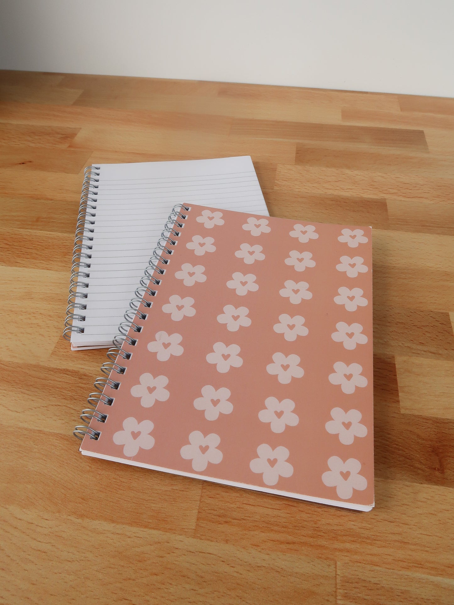 Flower Hearts Notebook