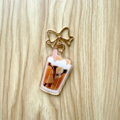 Iced Coffee Keychain
