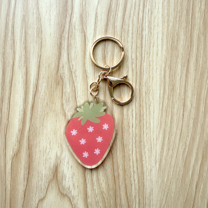 Strawberry Keychain