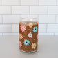 Flower Glass Can