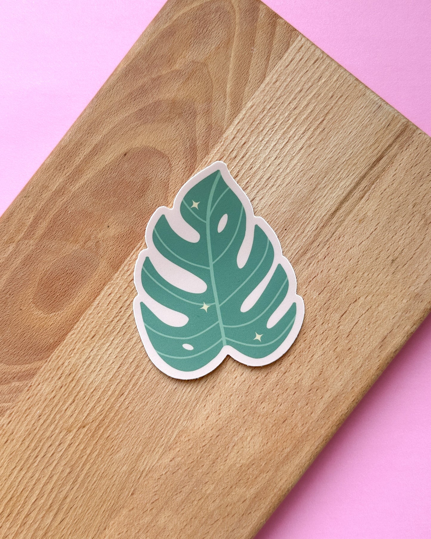 Monstera Leaf Sticker