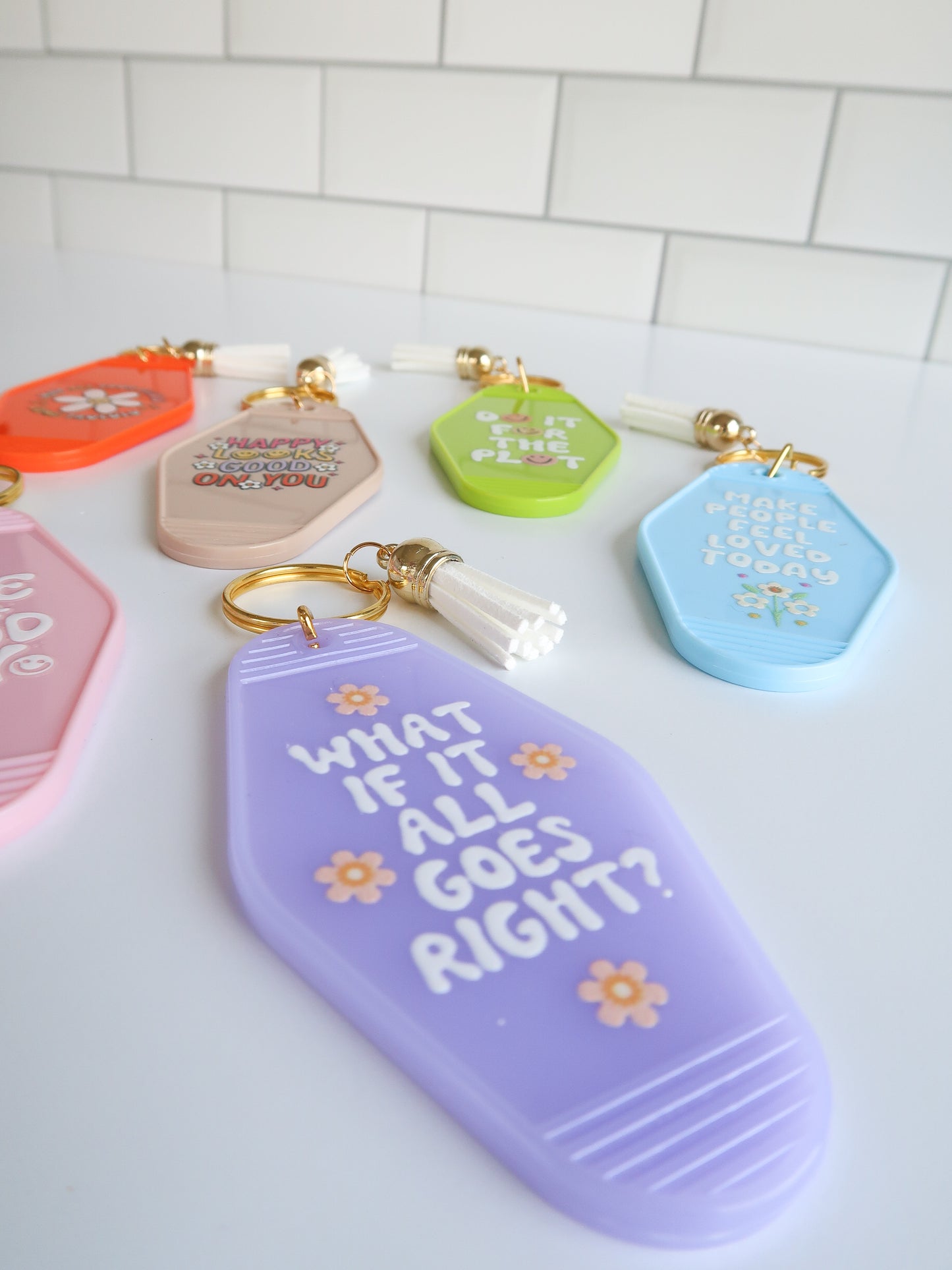 What If It All Goes Right Keychain